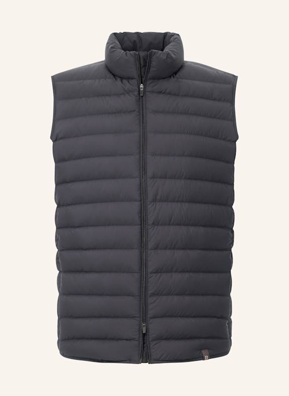 BOGGI MILANO Daunenweste BLAU