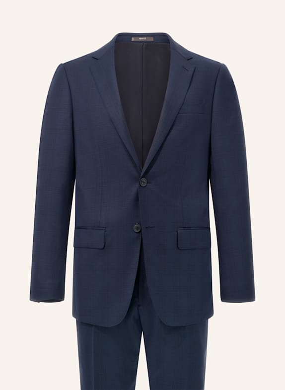 BOGGI MILANO Anzug Slim Fit BLAU