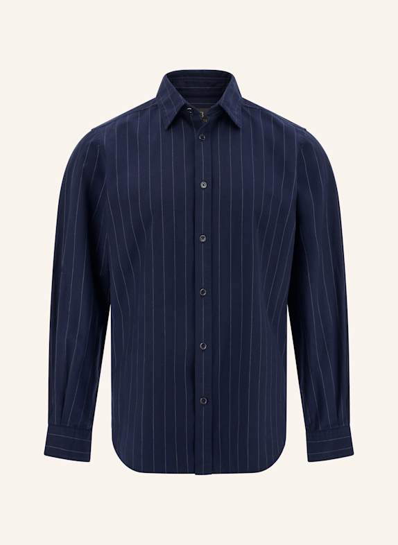 BOGGI MILANO Hemd Regular Fit BLAU