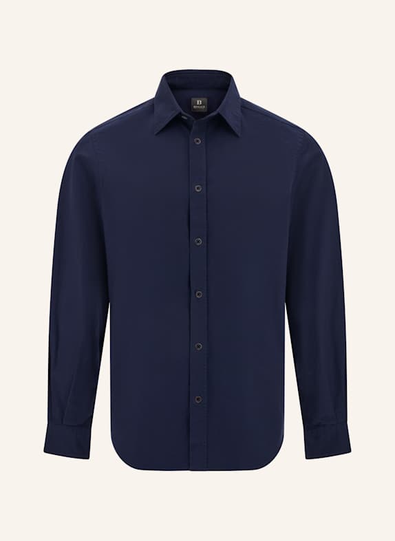 BOGGI MILANO Hemd Regular Fit BLAU