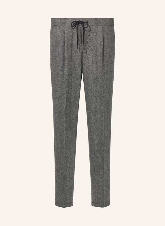 BOGGI MILANO Hose im Jogging-Stil GRAU
