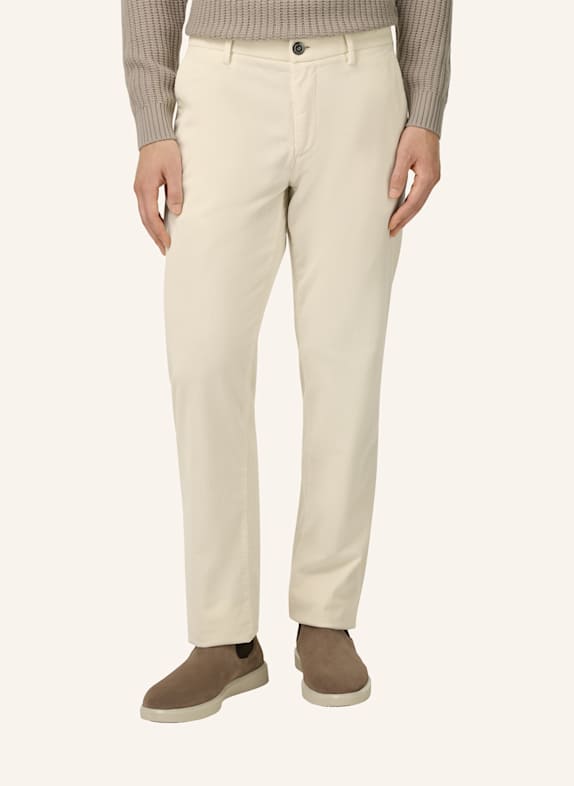 BOGGI MILANO Cordhose CREME