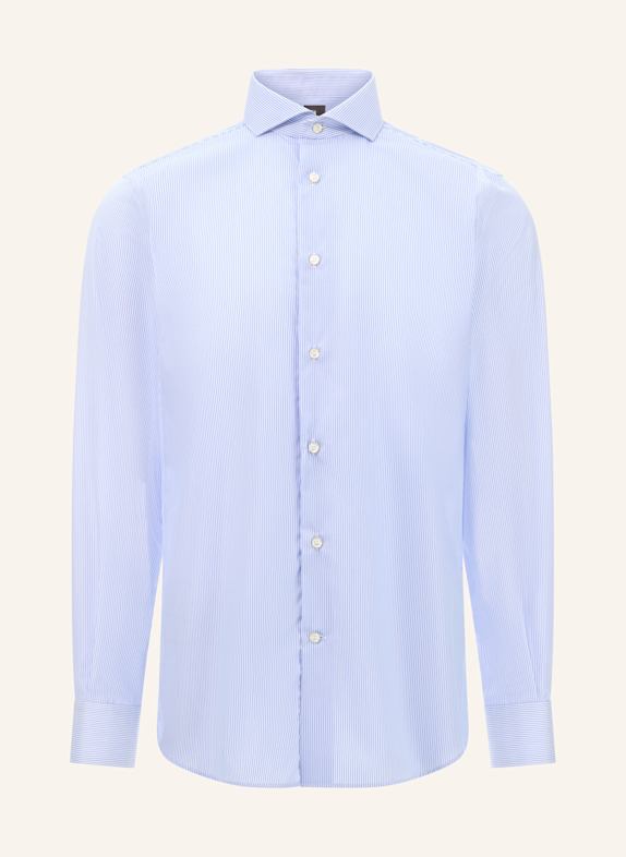 BOGGI MILANO Hemd Regular Fit HELLBLAU