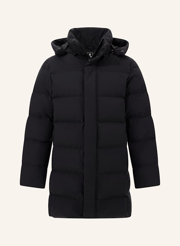 BOGGI MILANO Daunenmantel SCHWARZ