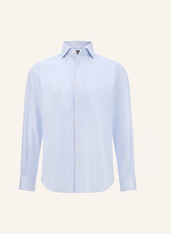 BOGGI MILANO Hemd Regular Fit HELLBLAU