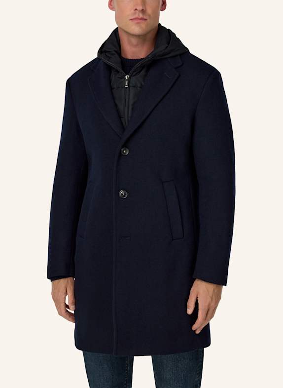 BOGGI MILANO Mantel DUNKELBLAU