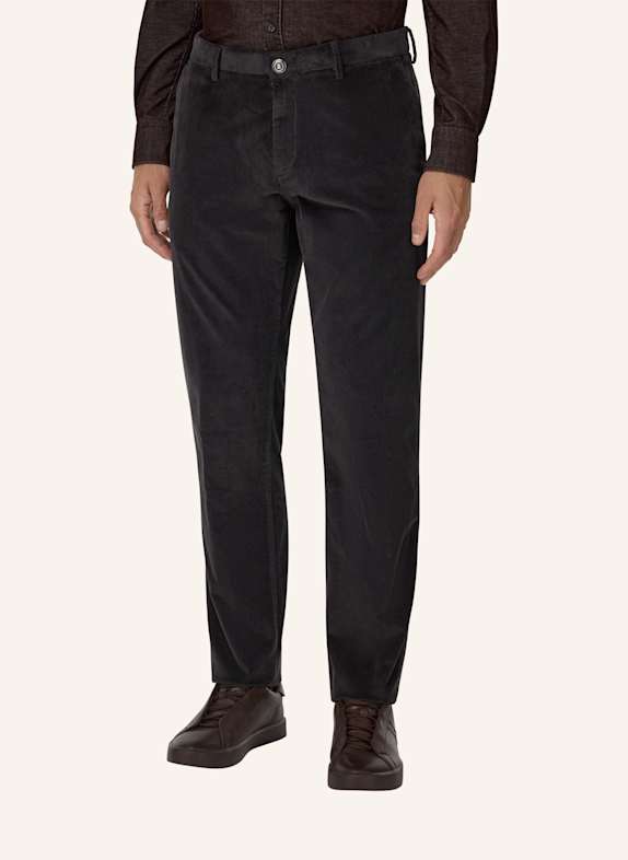 BOGGI MILANO Cordhose GRAU