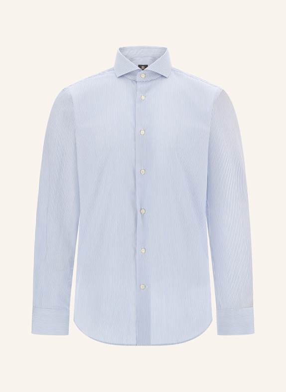BOGGI MILANO Hemd Regular Fit HELLBLAU