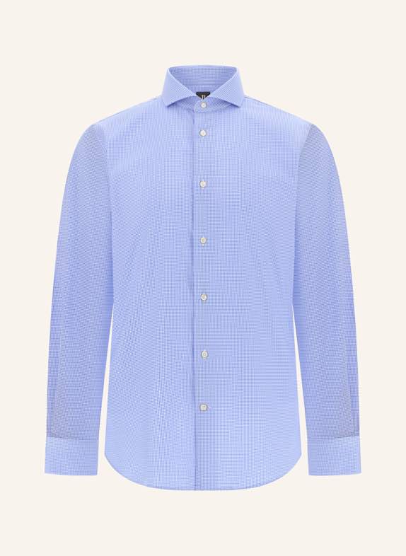 BOGGI MILANO Hemd Regular Fit HELLBLAU