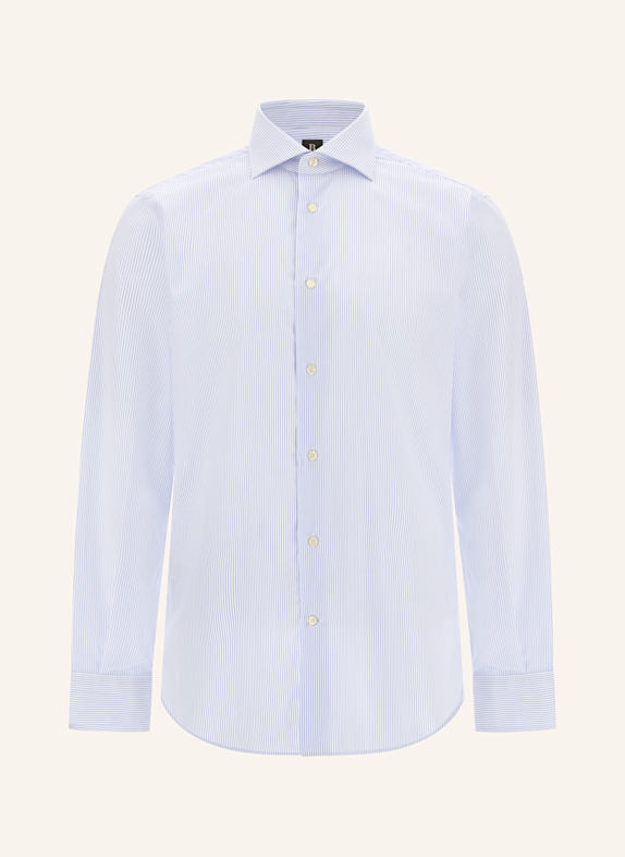 BOGGI MILANO Hemd Regular Fit HELLBLAU