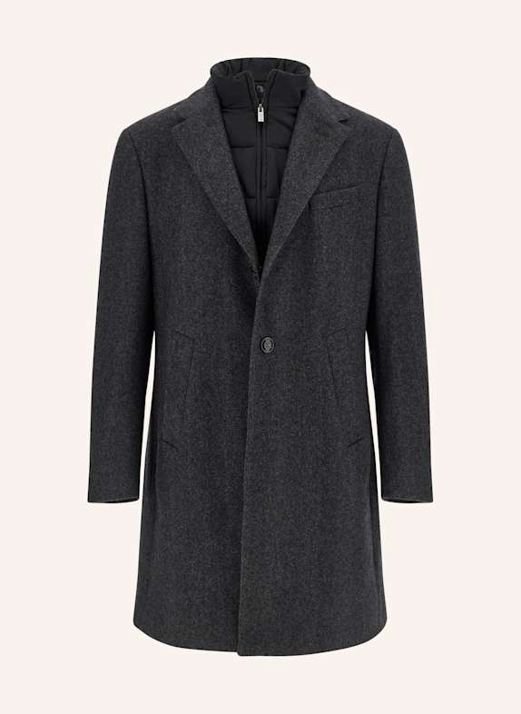 BOGGI MILANO Mantel DUNKELGRAU