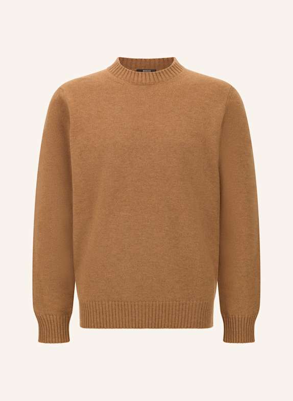 BOGGI MILANO Pullover BRAUN