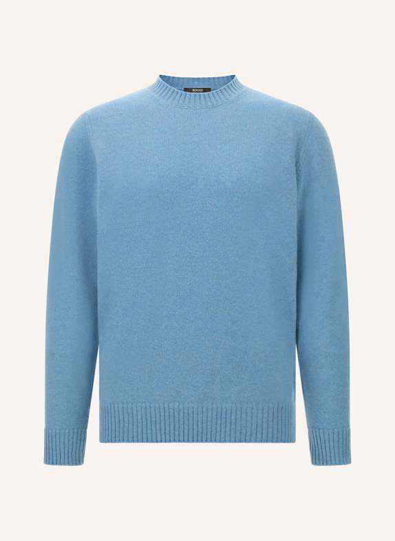 BOGGI MILANO Pullover HELLBLAU