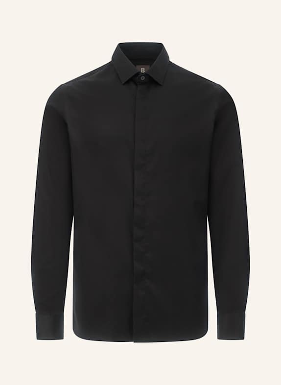BOGGI MILANO Hemd Regular Fit SCHWARZ