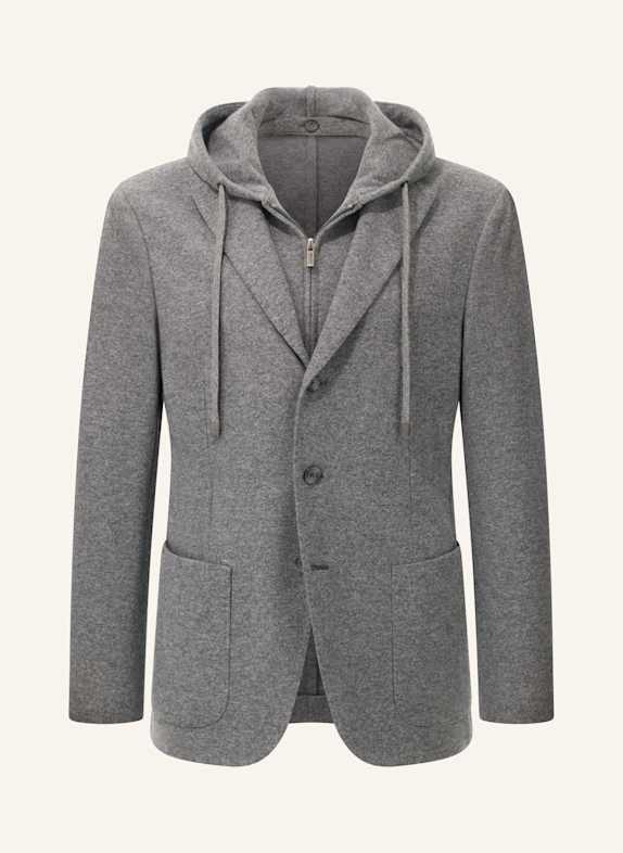 BOGGI MILANO Sweat-Sakko GRAU