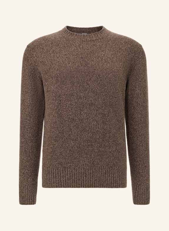 BOGGI MILANO Pullover BRAUN
