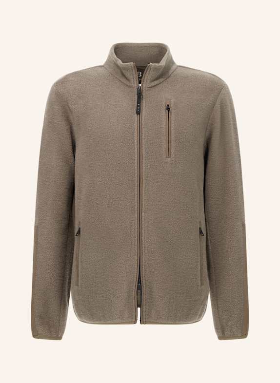 BOGGI MILANO Sweatjacke TAUPE