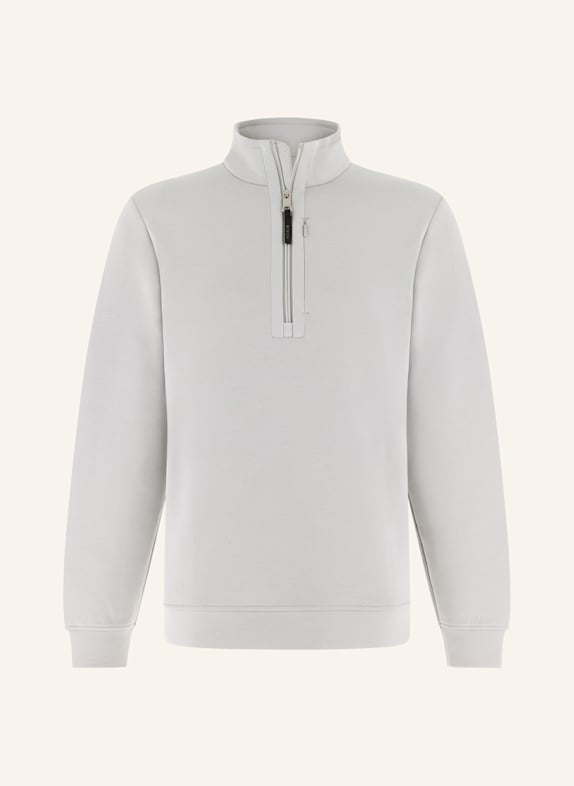 BOGGI MILANO Sweatjacke WEISS