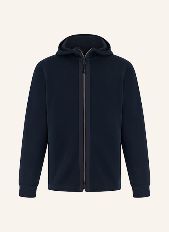 BOGGI MILANO Sweatjacke BLAU