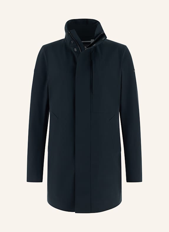 BOGGI MILANO Regenmantel BLAU