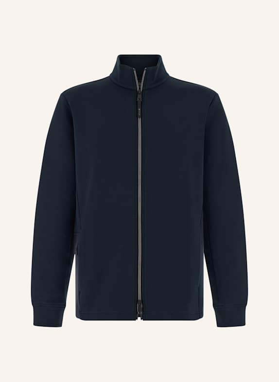 BOGGI MILANO Sweatjacke BLAU