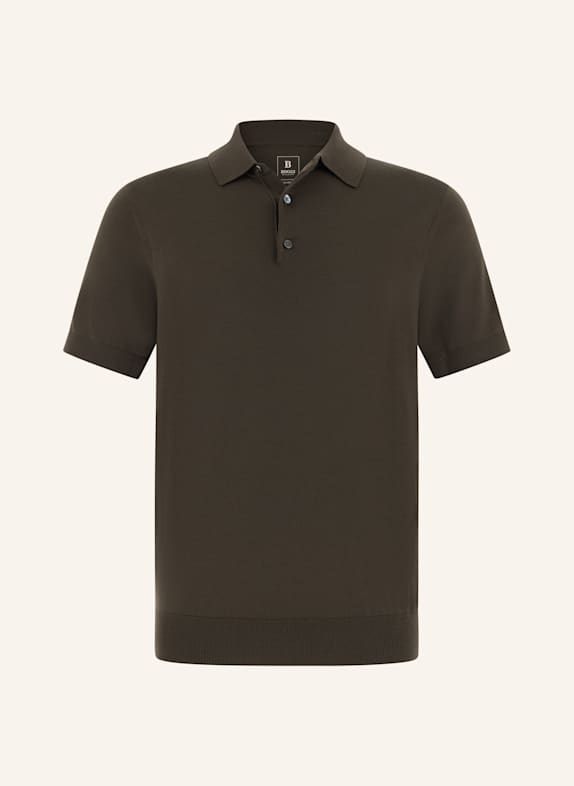 BOGGI MILANO Pullover DUNKELBRAUN