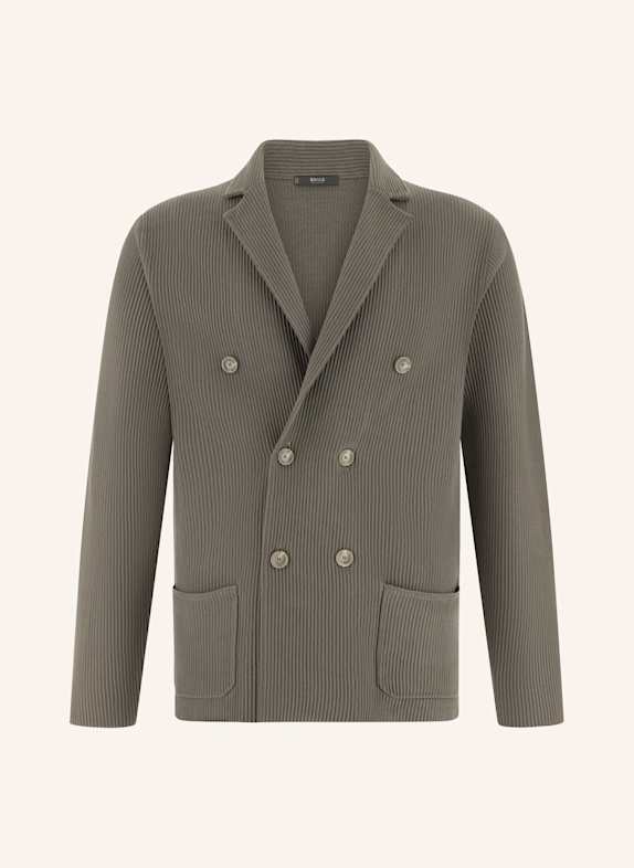 BOGGI MILANO Stricksakko BRAUN