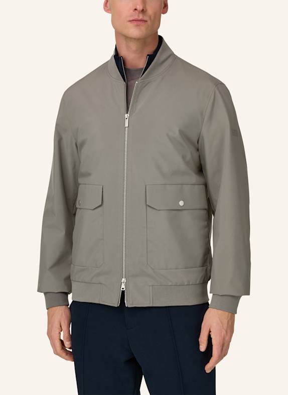 BOGGI MILANO caban DONKERGRIJS