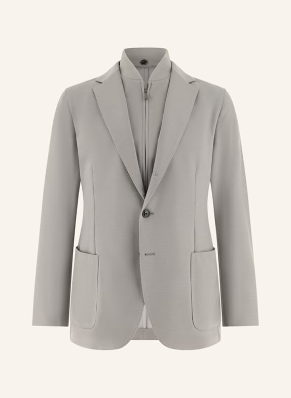 BOGGI MILANO Sweat-Sakko GRAU