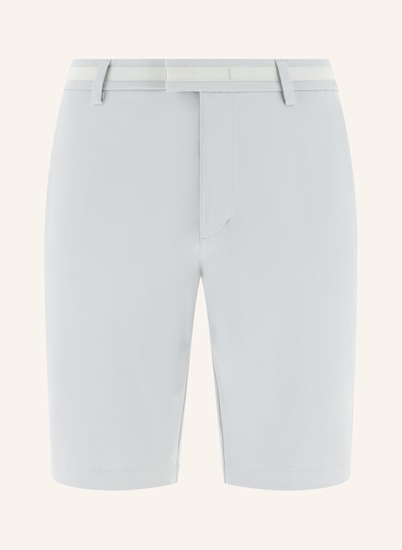 BOGGI MILANO Leinenshorts WEISS