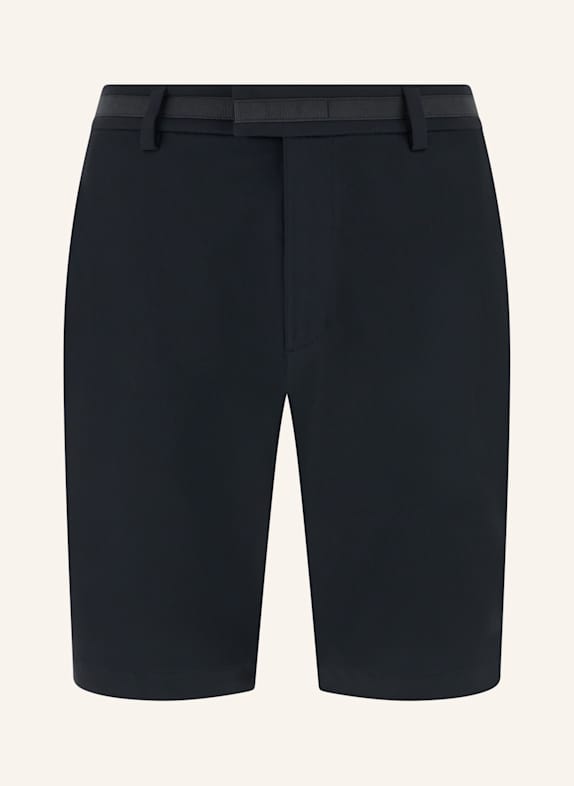 BOGGI MILANO Leinenshorts BLAU