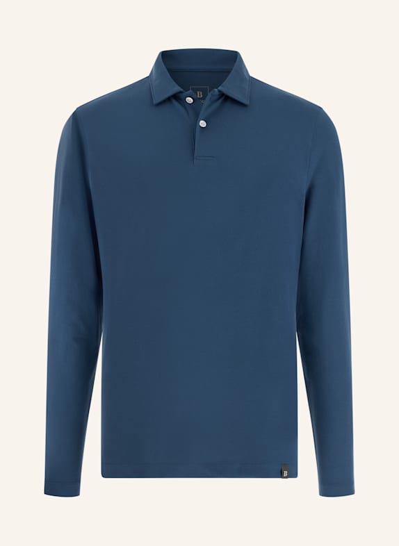 BOGGI MILANO Jersey-Poloshirt BLAU