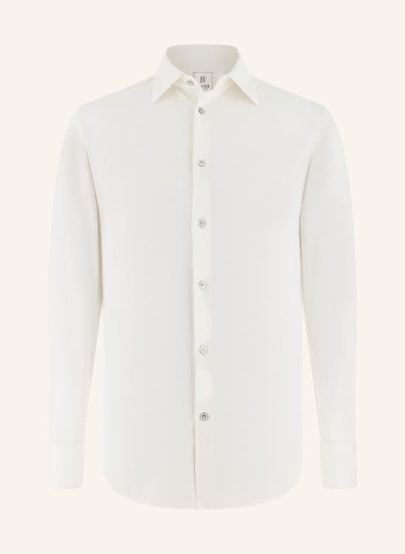 BOGGI MILANO Jerseyhemd Regular Fit WEISS