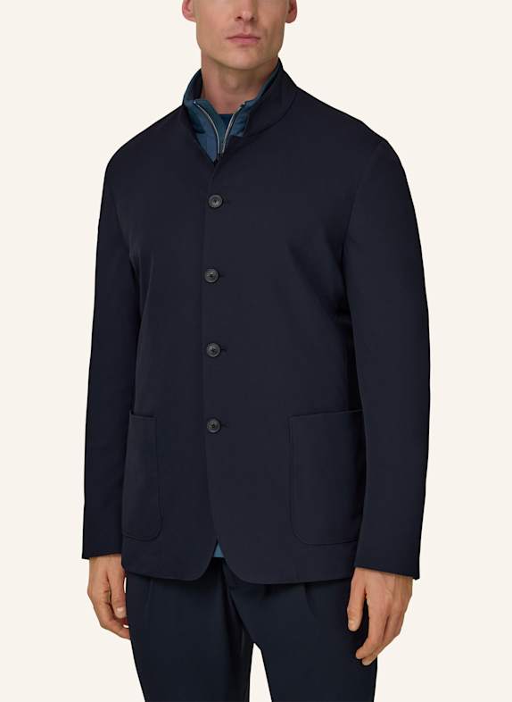 BOGGI MILANO Colbert met normale pasvorm DONKERBLAUW