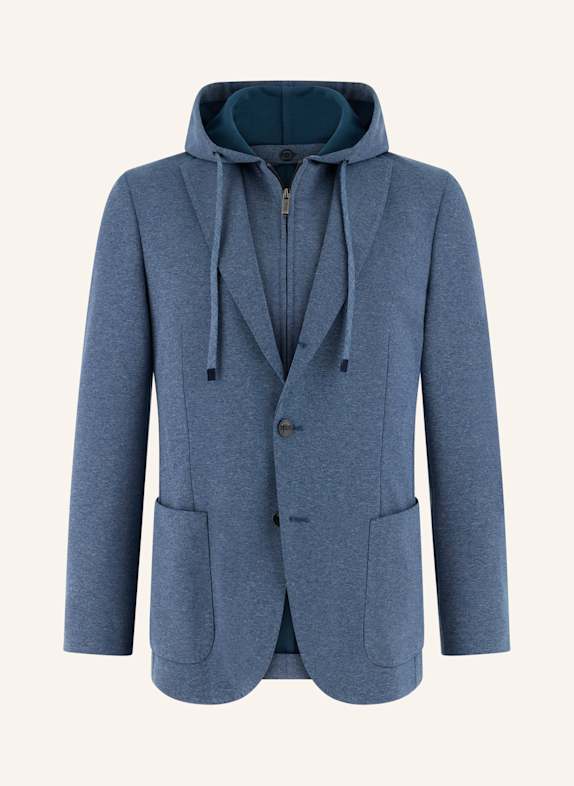 BOGGI MILANO Sweat-Sakko BLAU