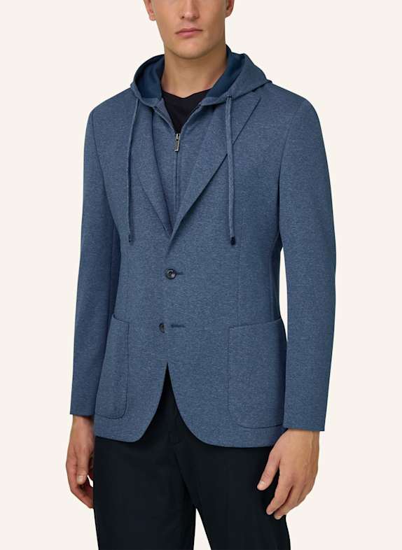 BOGGI MILANO Sweatjasje BLAUW
