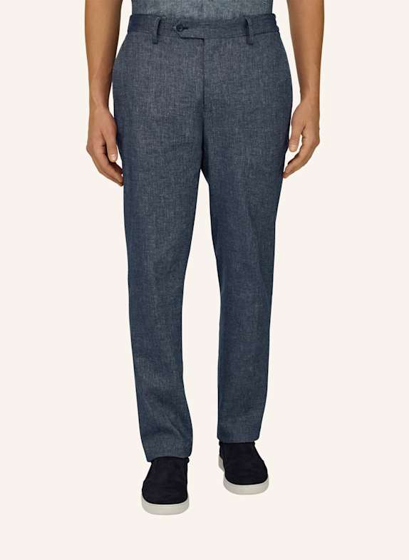 BOGGI MILANO corduroybroek BLAUW