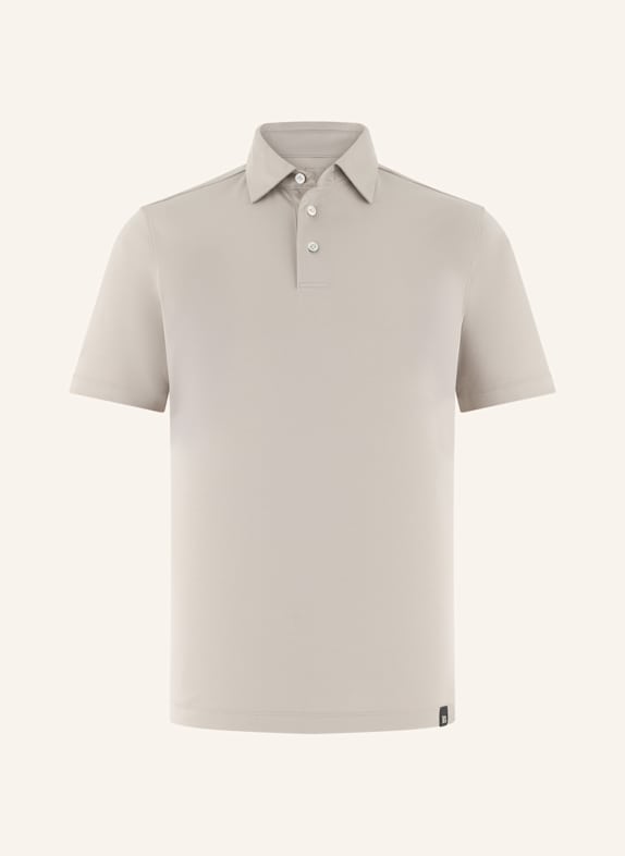 BOGGI MILANO Piqué-Poloshirt BRAUN