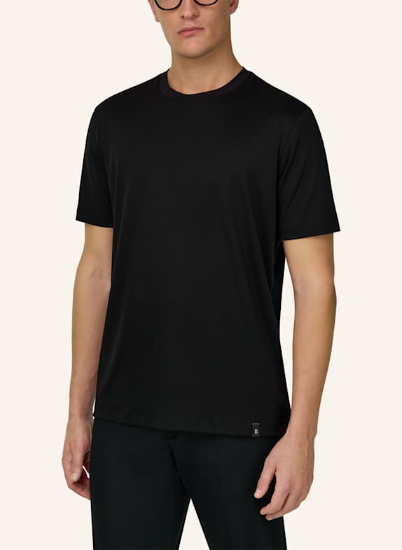 BOGGI MILANO T-shirt ZWART