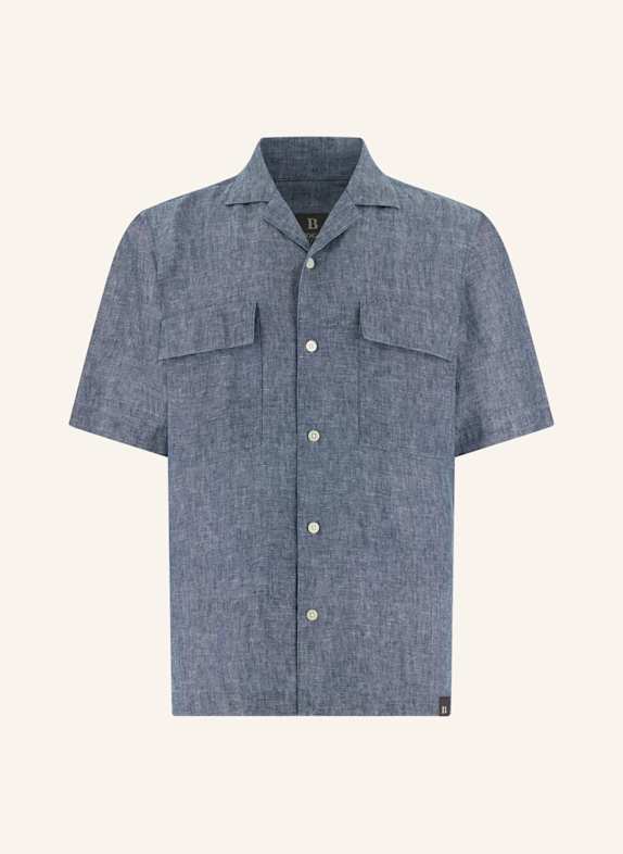 BOGGI MILANO Overshirt BLAU