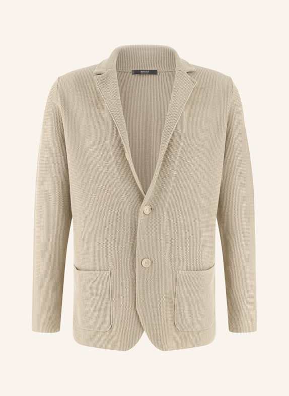 BOGGI MILANO Stricksakko BRAUN