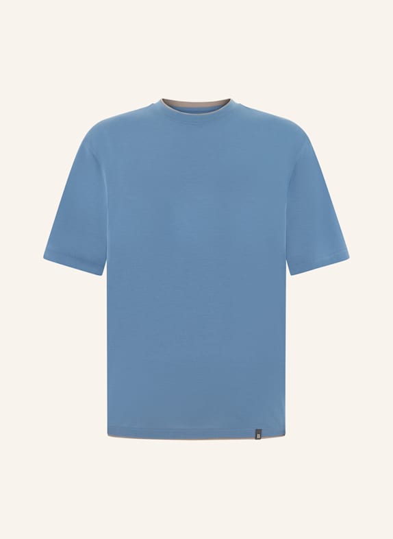 BOGGI MILANO T-Shirt HELLBLAU
