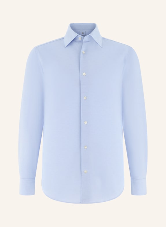 BOGGI MILANO Jerseyhemd HELLBLAU