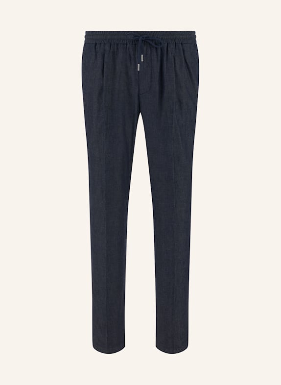 BOGGI MILANO Cordhose BLAU