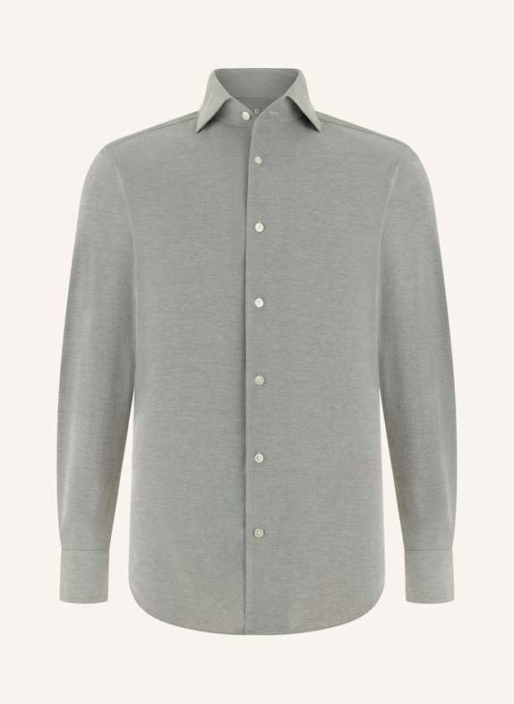 BOGGI MILANO Jerseyhemd GRÜN