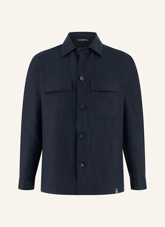 BOGGI MILANO Overjacket DUNKELBLAU
