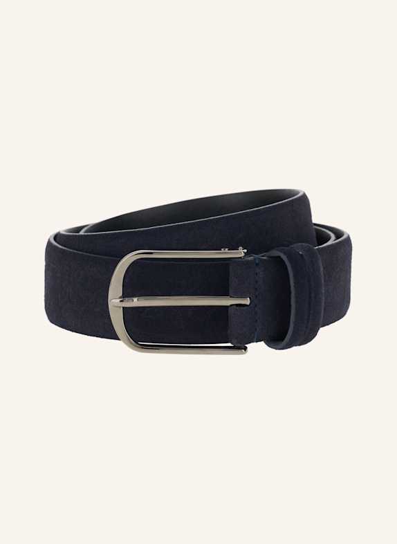 BOGGI MILANO Ledergürtel BLAU