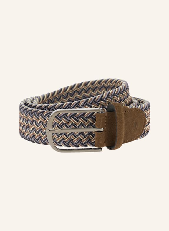 BOGGI MILANO Ledergürtel BRAUN