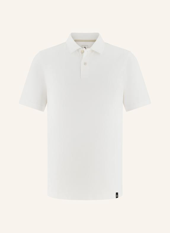 BOGGI MILANO Piqué-Poloshirt WEISS