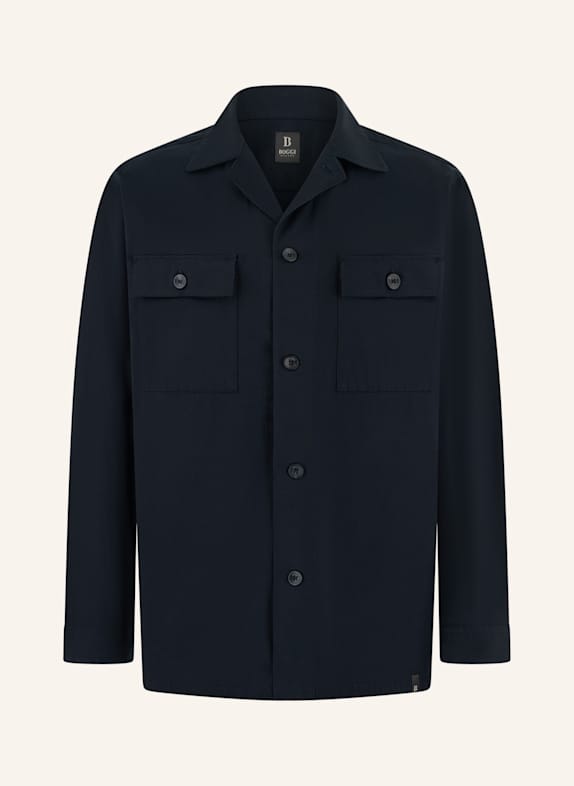BOGGI MILANO Overshirt BLAU